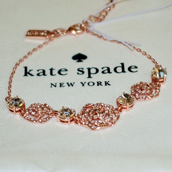 Kate Spade Crystal Rose Bracelet - Picture 3 of 6